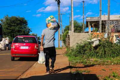 Ceagro e FundaÃ§Ã£o Banco do Brasil doam mais de 15 toneladas de alimentos em Laranjeiras do Sul 